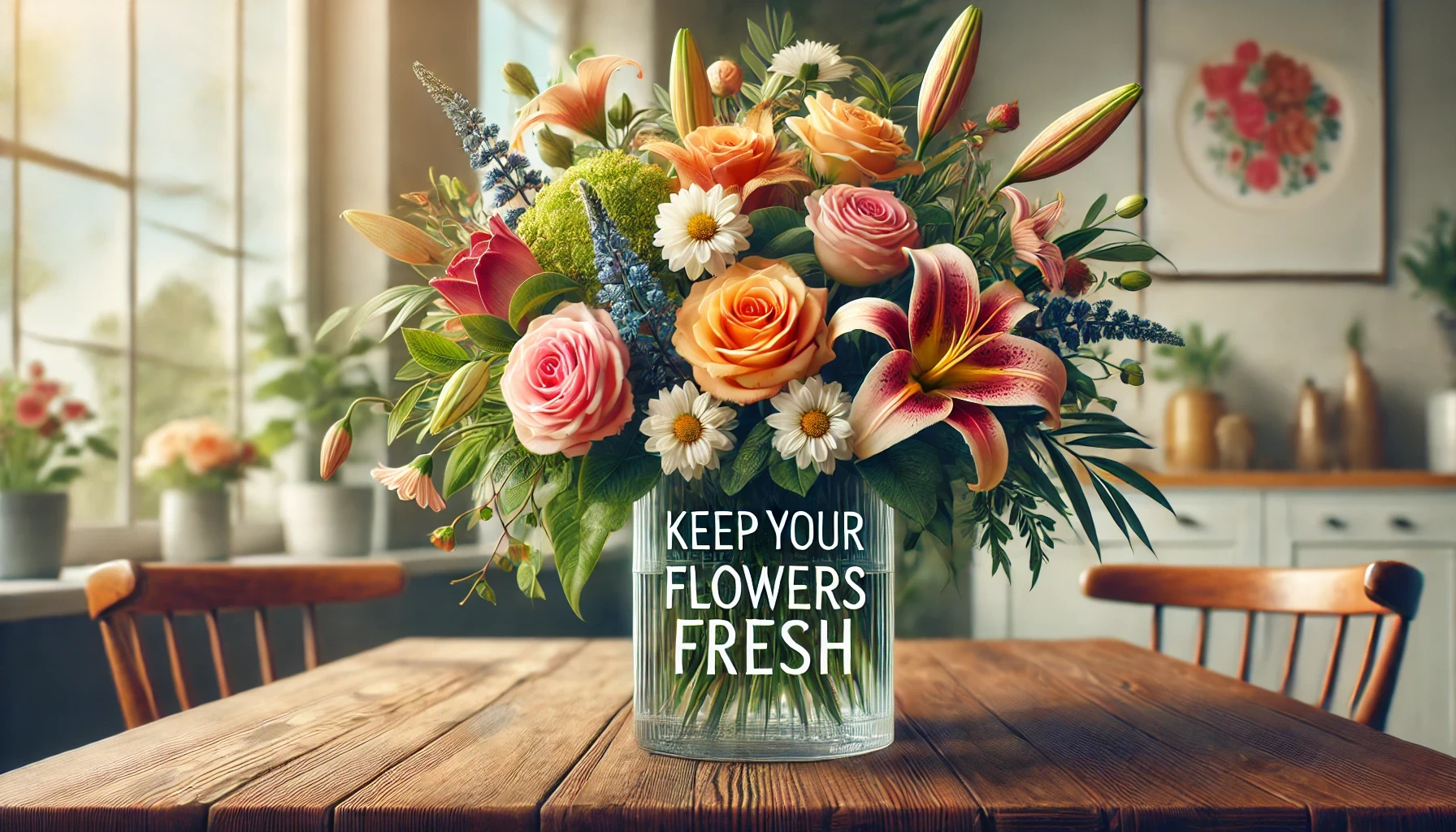 Keep your Flowers Fresh